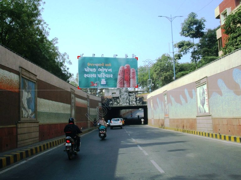 Advertising in Unipole - Ambali-Bopal Road, Ahmedabad, Gujarat