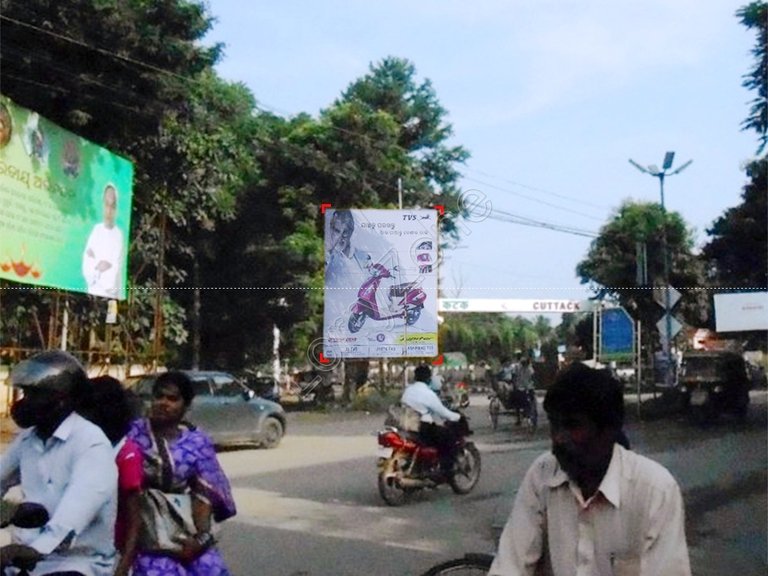 Billboard in College Square,Cuttack at College Square College S10xmt