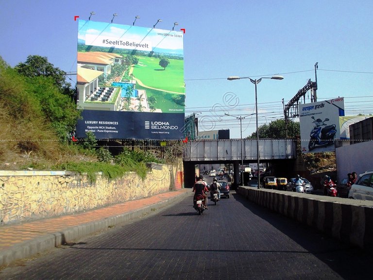 Billboard in RTO Chowk,Pune at RTO Chowk - Sangam Bridge|10xmt