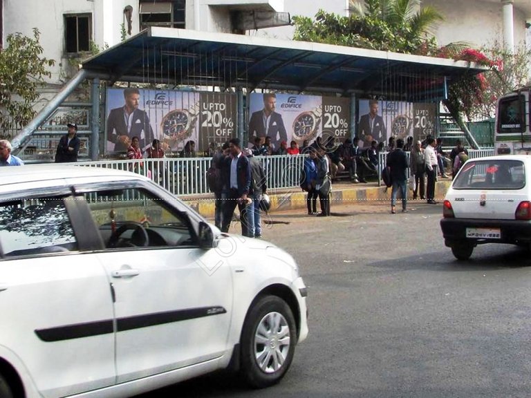 Bus Shelter In New Market Bhopal At Apex Bank New Market Aroun 10xmt