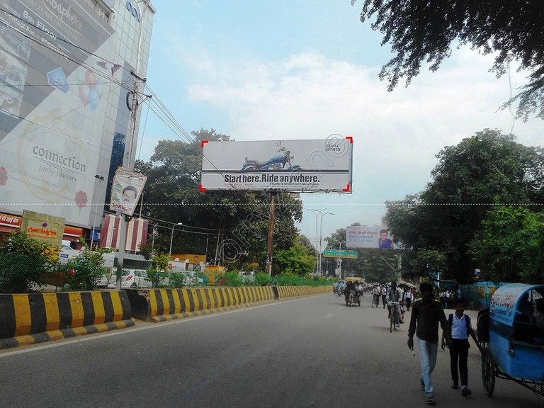 Unipole in Mall Road,Kanpur at Opp. Z Square Mall - Bada Chauraha|10xmt Unipole in Mall Road,Kanpur at Opp. Z Square Mall - Bada Chauraha|10xmt