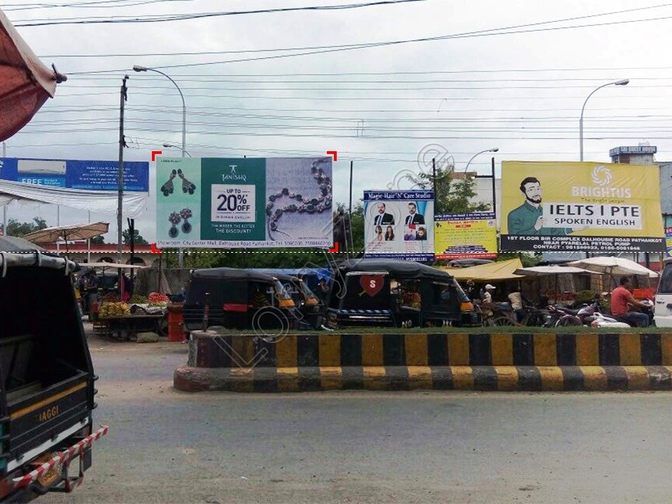 Billboard-Bus Stand,Pathankot