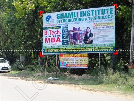 Billboard-Saharanpur Shamli Road,Shamli
