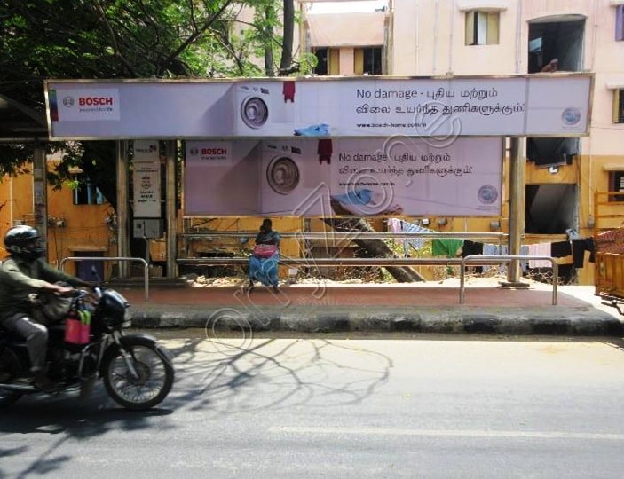 Bus Shelter - Annai Sathya Nagar, Chennai